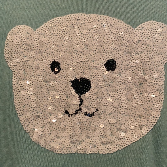 Cat & Jack Sequence Bear Sweater - Picture 3 of 3